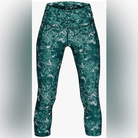 Under Armour HeatGear Armour Capri Print Capri - Picture 2 of 7